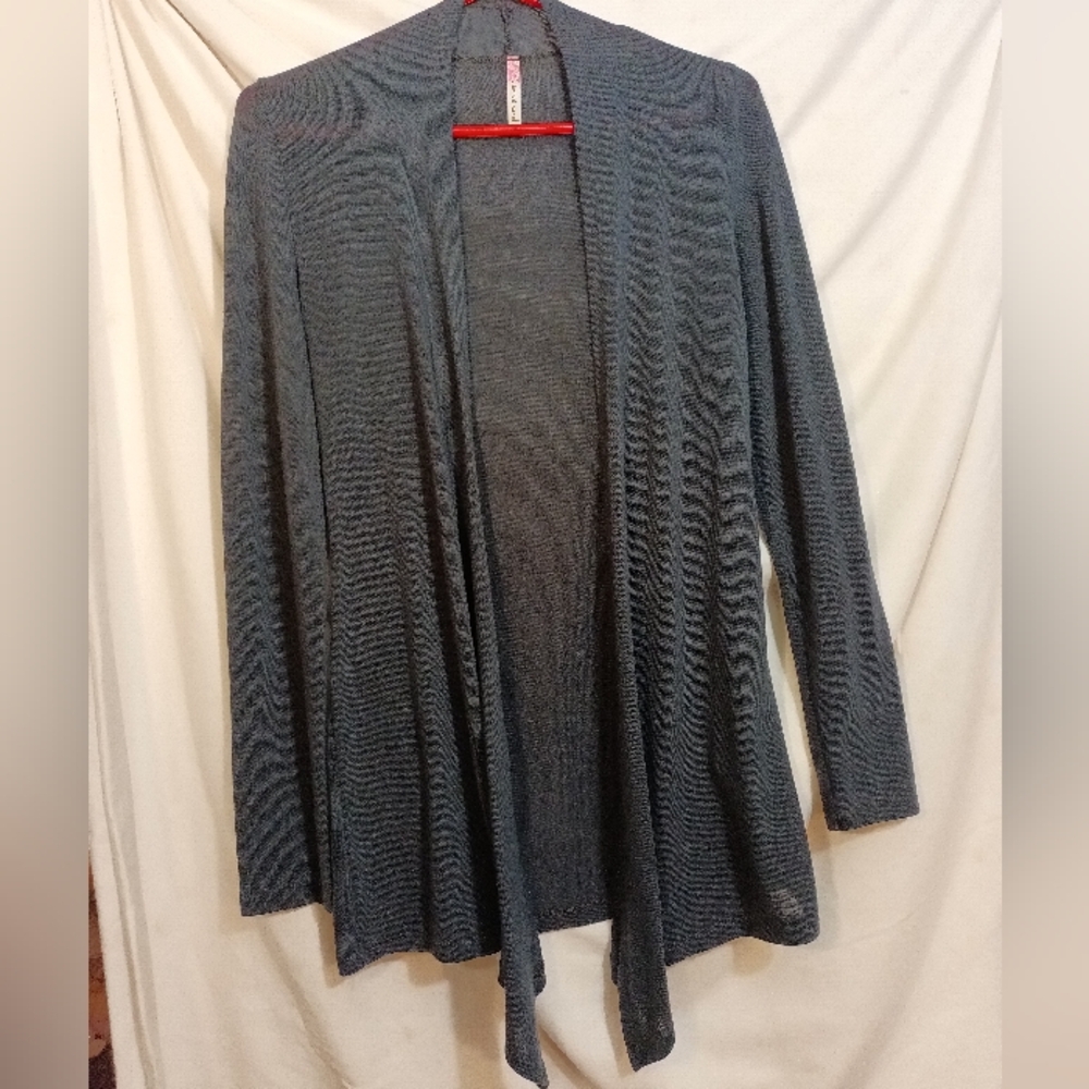 Junior size Medium Lightweight semi-sheer cardigan